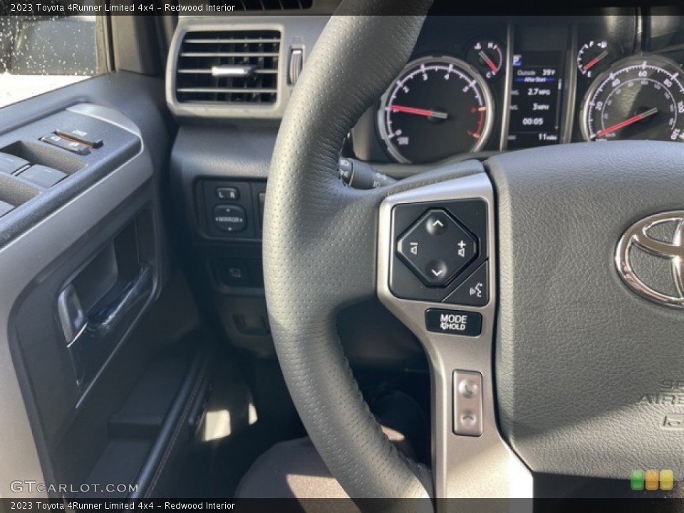 Redwood Interior Steering Wheel for the 2023 Toyota 4Runner Limited 4x4 #145058761