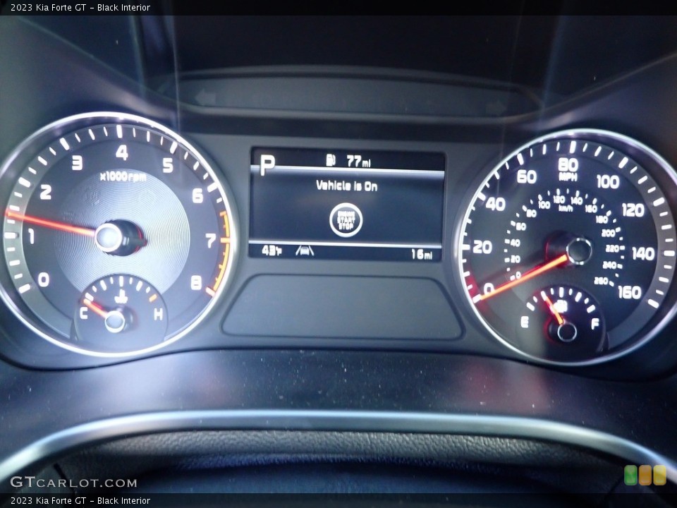 Black Interior Gauges for the 2023 Kia Forte GT #145058854