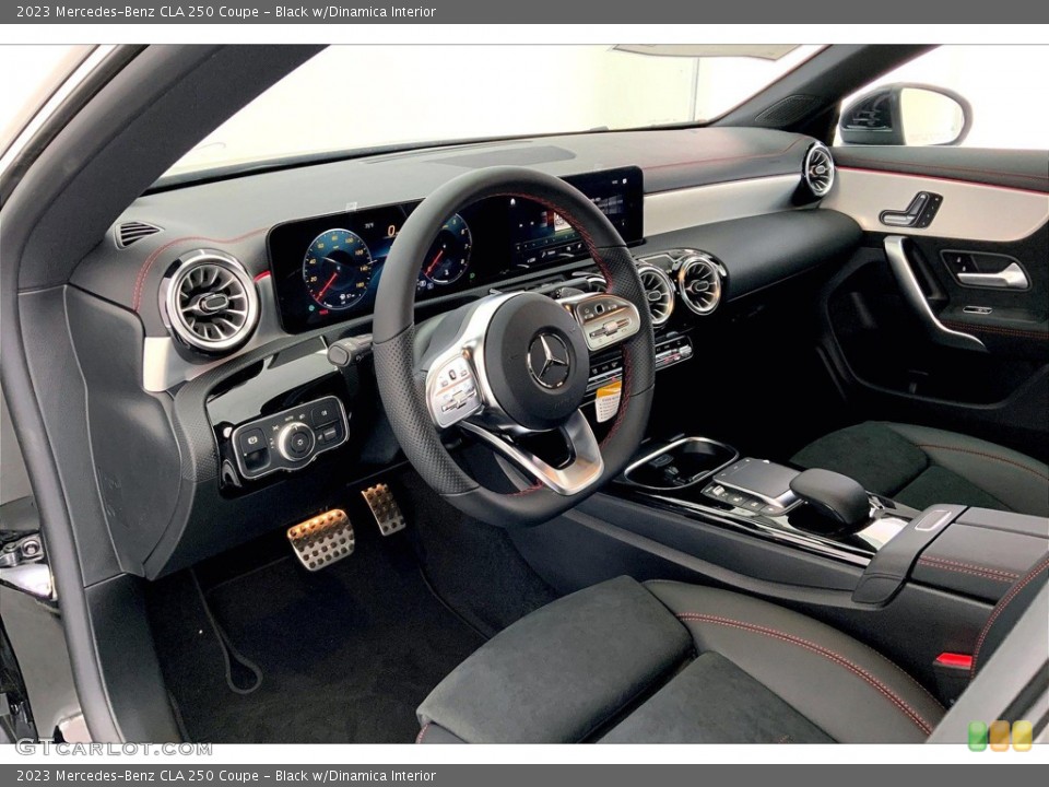 Black w/Dinamica Interior Photo for the 2023 Mercedes-Benz CLA 250 Coupe #145062792