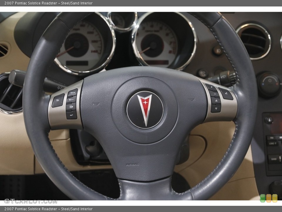 Steel/Sand Interior Steering Wheel for the 2007 Pontiac Solstice Roadster #145067374