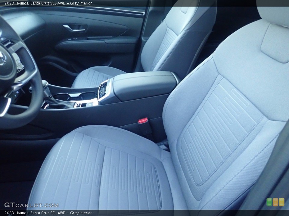 Gray Interior Front Seat for the 2023 Hyundai Santa Cruz SEL AWD #145068997