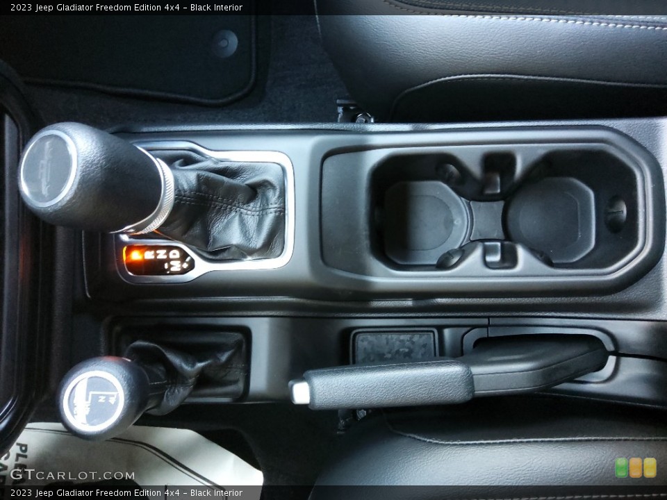 Black Interior Transmission for the 2023 Jeep Gladiator Freedom Edition 4x4 #145069126