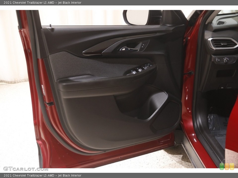 Jet Black Interior Door Panel for the 2021 Chevrolet Trailblazer LS AWD #145070546