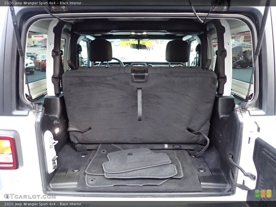 Black Interior Trunk for the 2020 Jeep Wrangler Sport 4x4 #145072763