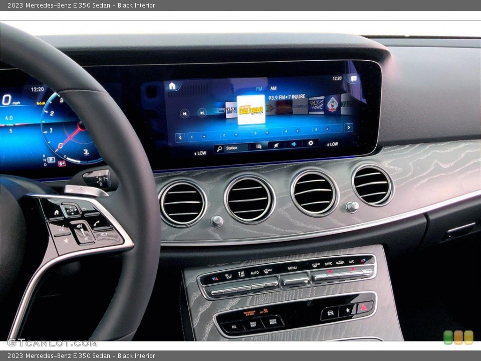 Black Interior Controls for the 2023 Mercedes-Benz E 350 Sedan #145073186