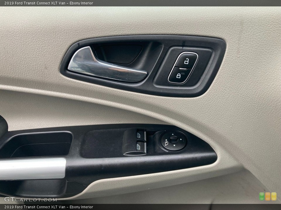 Ebony Interior Door Panel for the 2019 Ford Transit Connect XLT Van #145074725