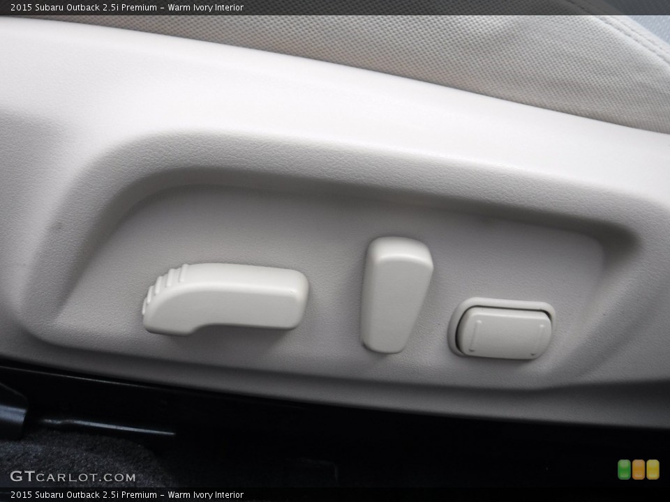 Warm Ivory Interior Front Seat for the 2015 Subaru Outback 2.5i Premium #145074923