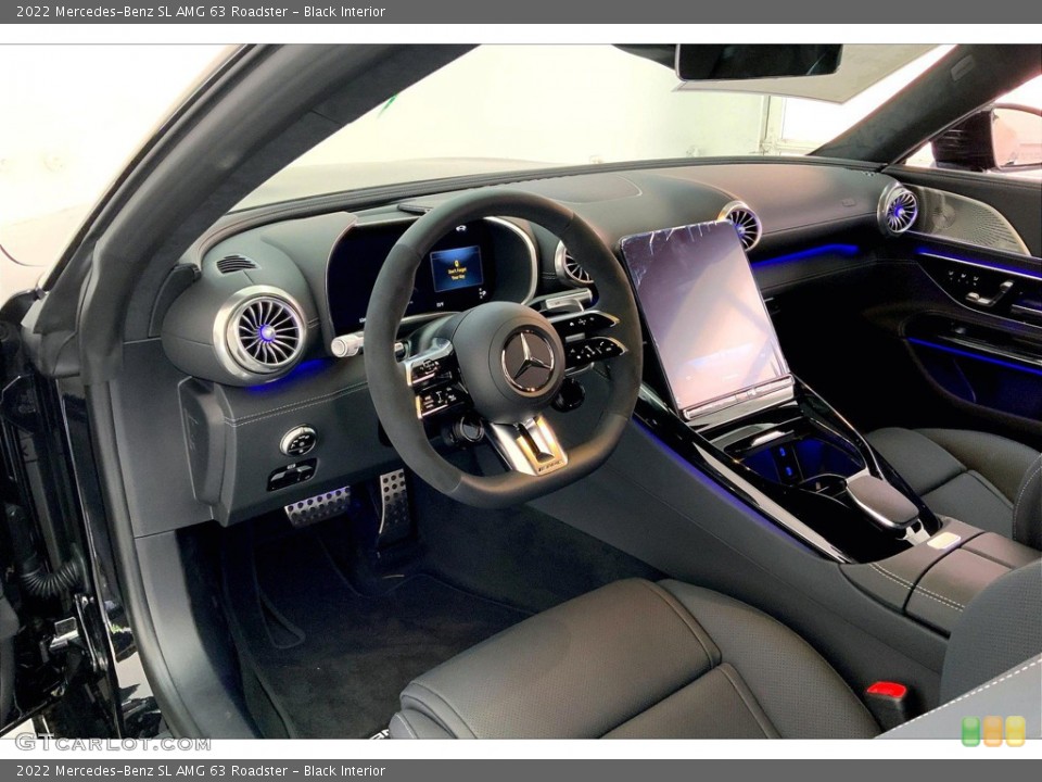 Black Interior Photo for the 2022 Mercedes-Benz SL AMG 63 Roadster #145075838