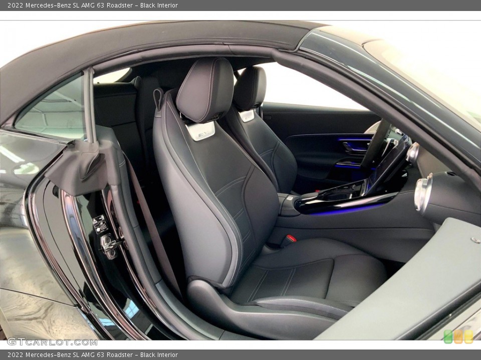 Black Interior Front Seat for the 2022 Mercedes-Benz SL AMG 63 Roadster #145075865