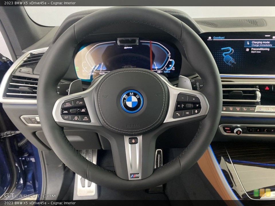 Cognac Interior Steering Wheel for the 2023 BMW X5 xDrive45e #145076882