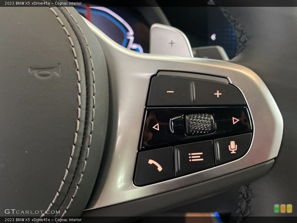 Cognac Interior Steering Wheel for the 2023 BMW X5 xDrive45e #145076933