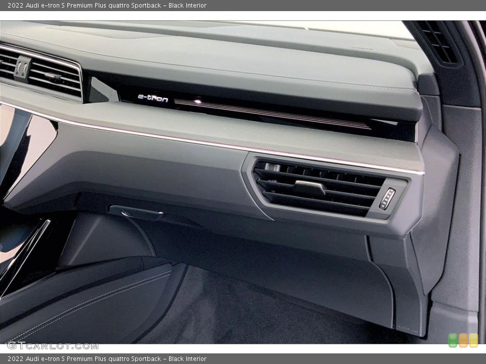 Black Interior Dashboard for the 2022 Audi e-tron S Premium Plus quattro Sportback #145078913
