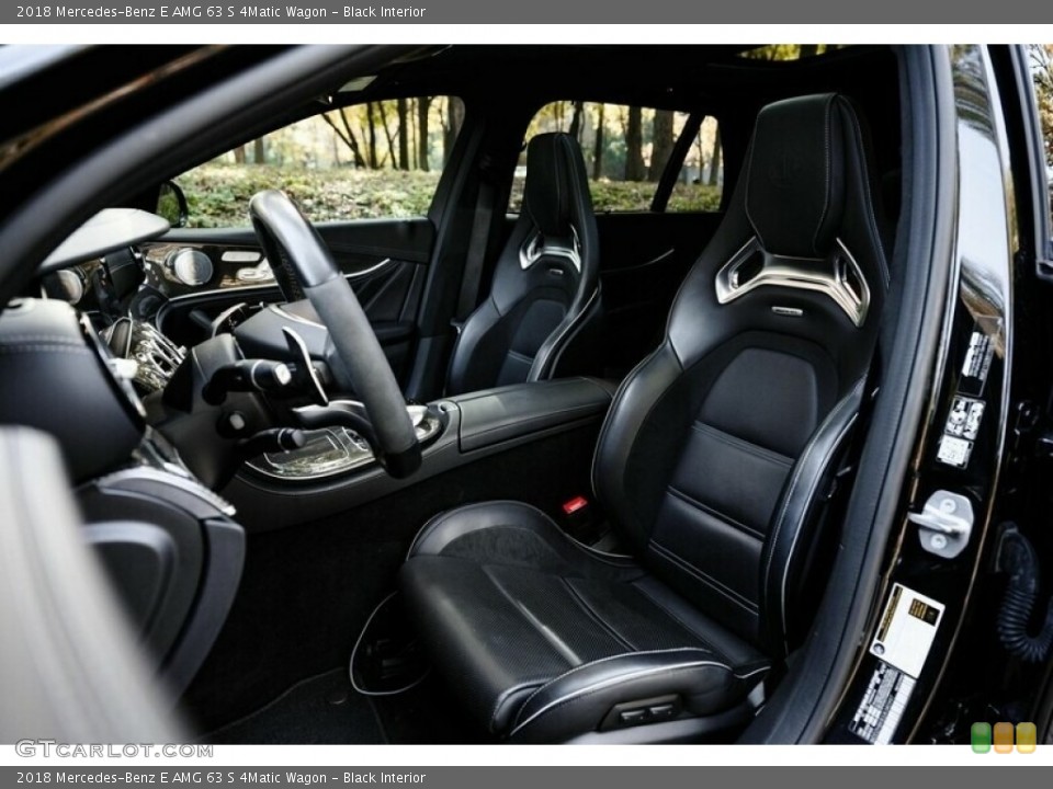 Black Interior Photo for the 2018 Mercedes-Benz E AMG 63 S 4Matic Wagon #145080365