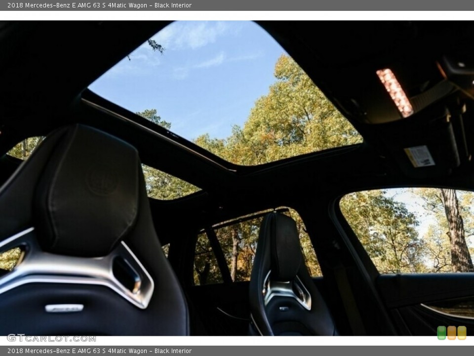 Black Interior Sunroof for the 2018 Mercedes-Benz E AMG 63 S 4Matic Wagon #145080459