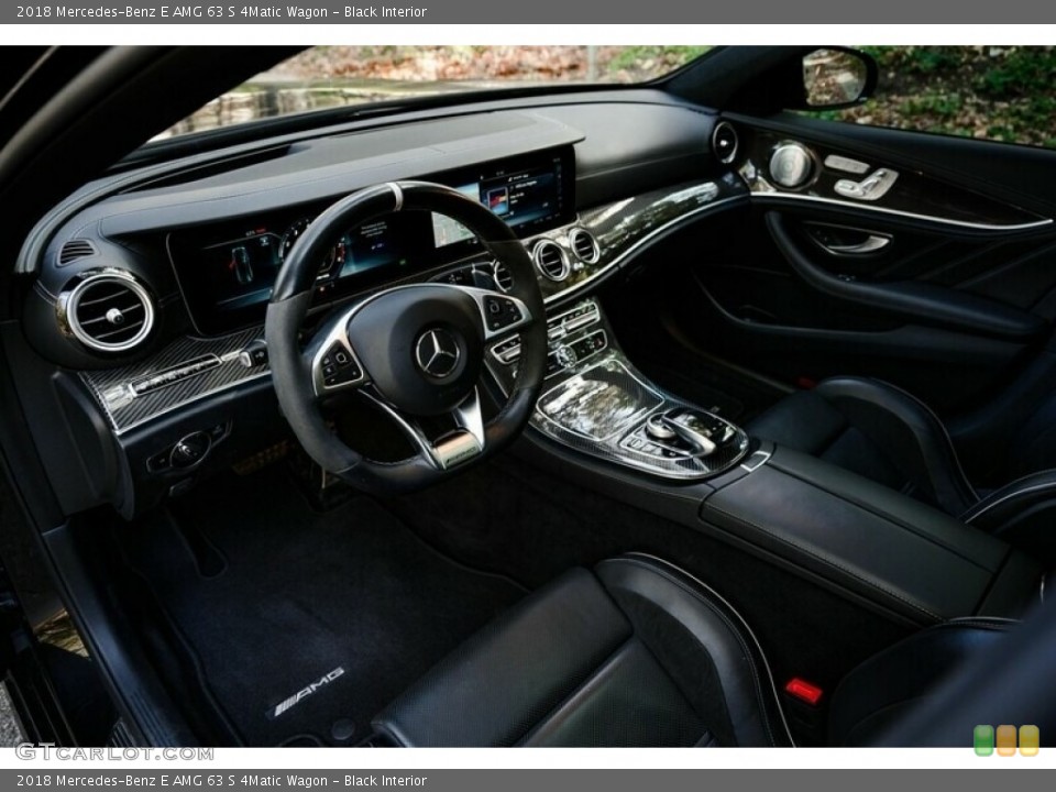 Black Interior Photo for the 2018 Mercedes-Benz E AMG 63 S 4Matic Wagon #145080581