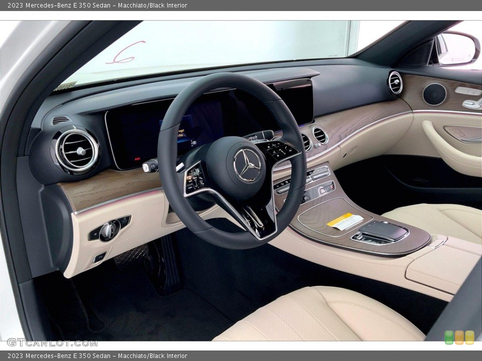 Macchiato/Black Interior Front Seat for the 2023 Mercedes-Benz E 350 Sedan #145080693