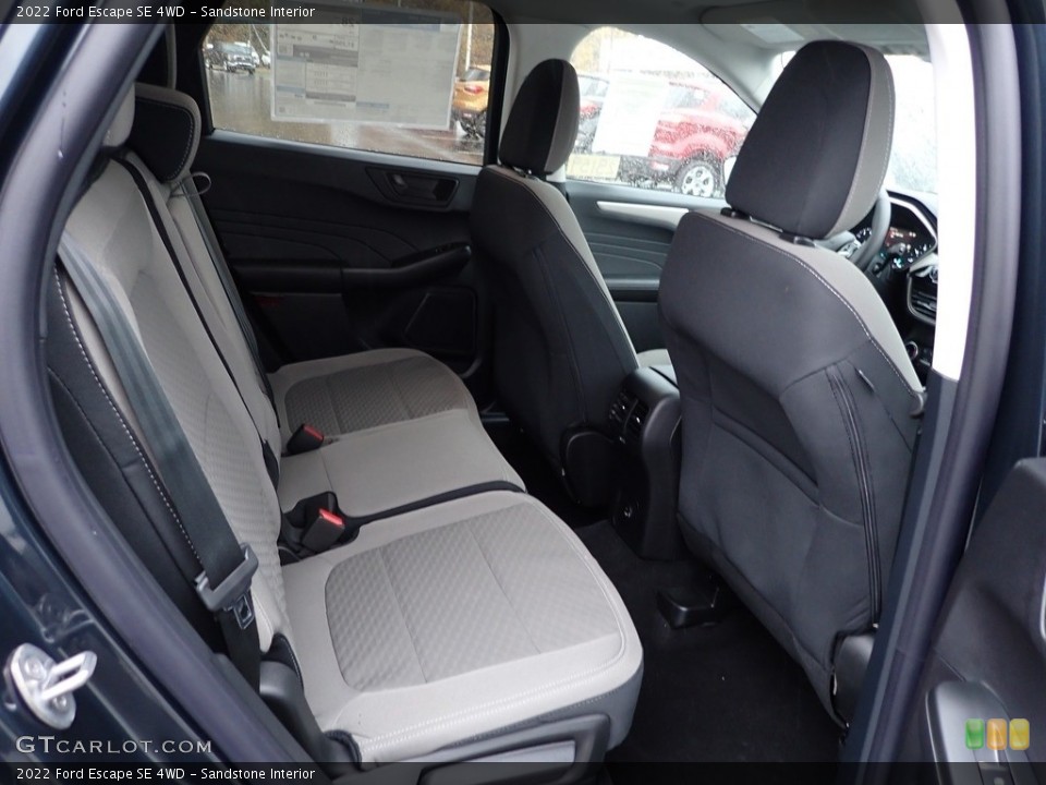Sandstone Interior Rear Seat for the 2022 Ford Escape SE 4WD #145081038