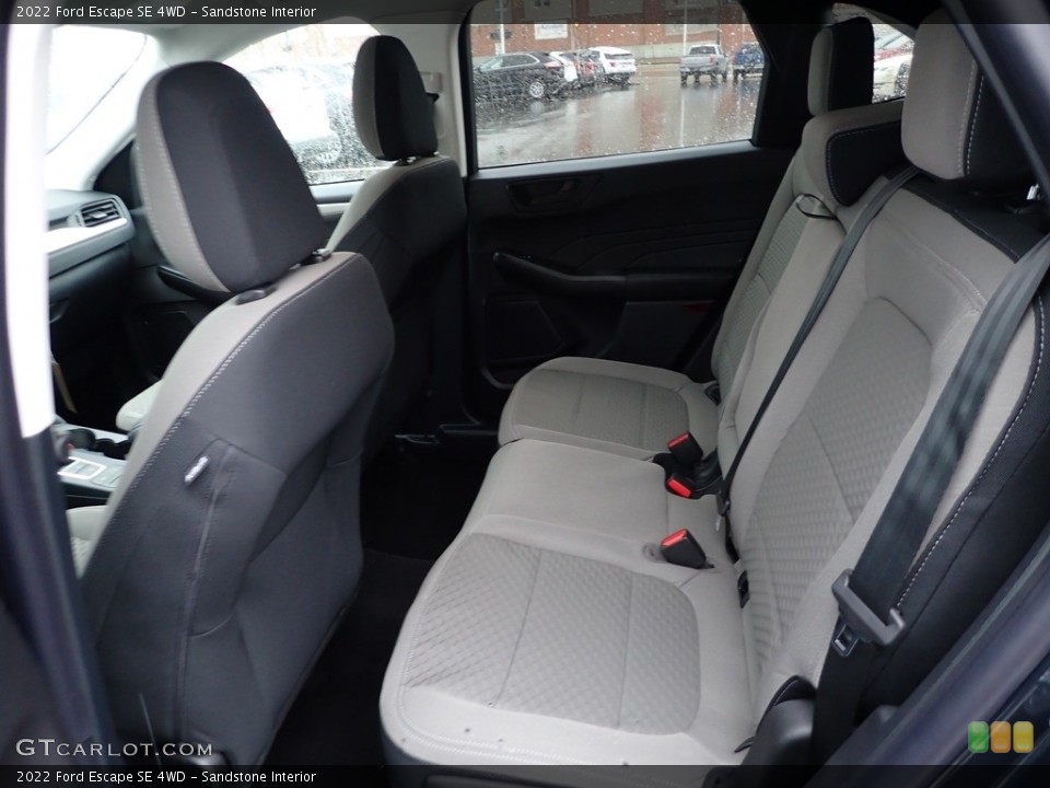 Sandstone Interior Rear Seat for the 2022 Ford Escape SE 4WD #145081089