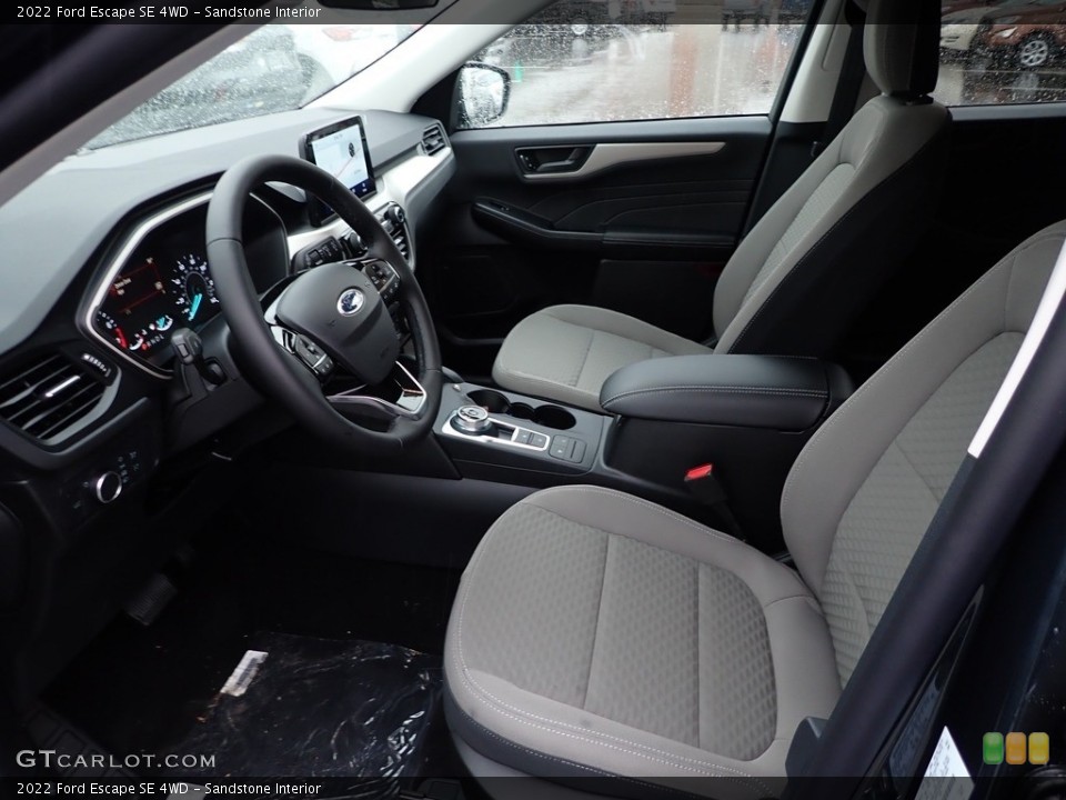 Sandstone Interior Front Seat for the 2022 Ford Escape SE 4WD #145081129