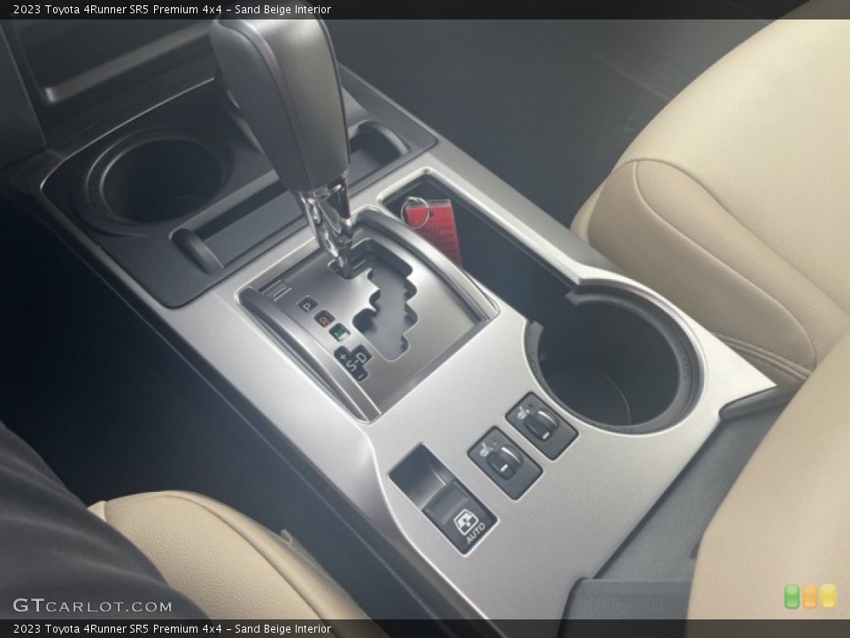 Sand Beige Interior Transmission for the 2023 Toyota 4Runner SR5 Premium 4x4 #145081215