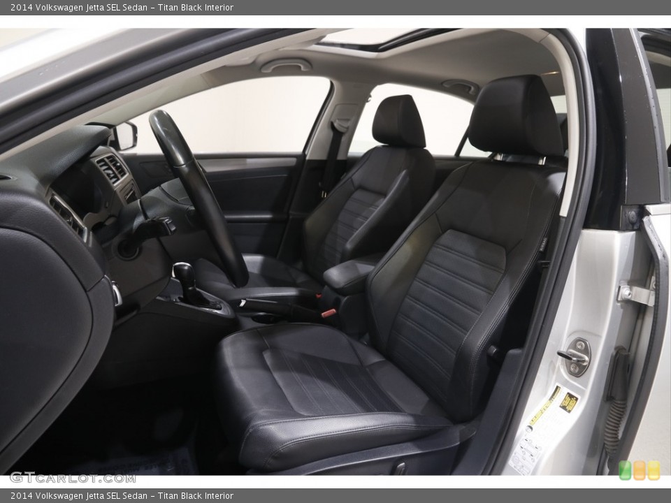 Titan Black Interior Photo for the 2014 Volkswagen Jetta SEL Sedan #145081266