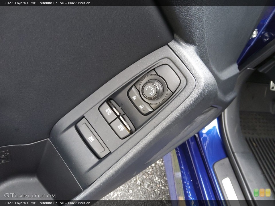 Black Interior Controls for the 2022 Toyota GR86 Premium Coupe #145082001