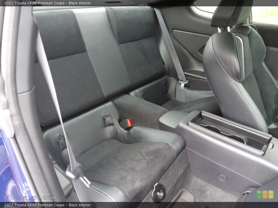 Black Interior Rear Seat for the 2022 Toyota GR86 Premium Coupe #145082052