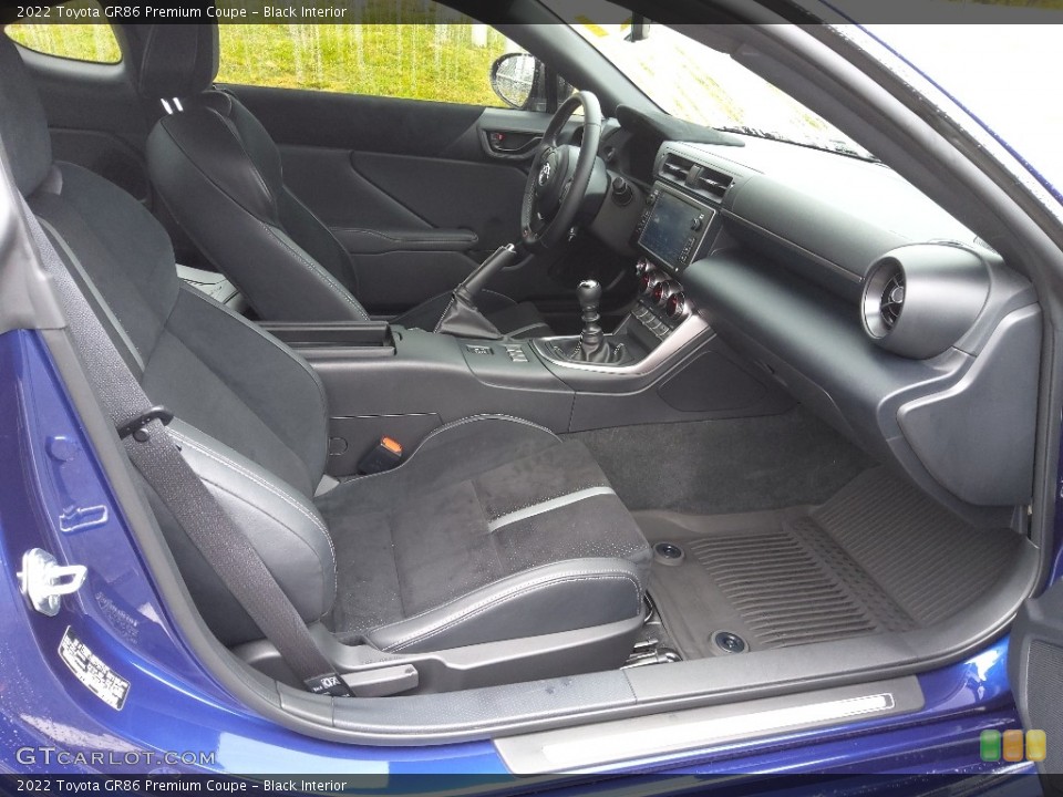 Black Interior Front Seat for the 2022 Toyota GR86 Premium Coupe #145082079