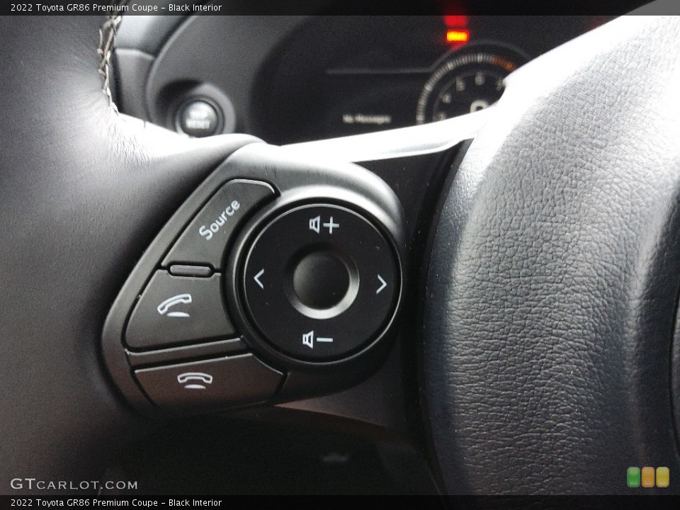 Black Interior Steering Wheel for the 2022 Toyota GR86 Premium Coupe #145082130