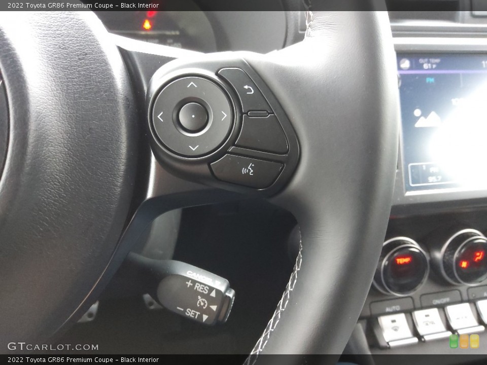 Black Interior Steering Wheel for the 2022 Toyota GR86 Premium Coupe #145082157
