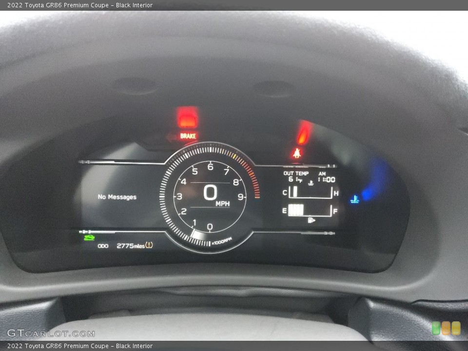 Black Interior Gauges for the 2022 Toyota GR86 Premium Coupe #145082173