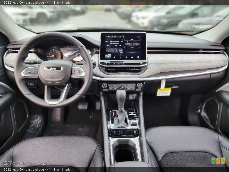 Black Interior Front Seat for the 2022 Jeep Compass Latitude 4x4 #145083300