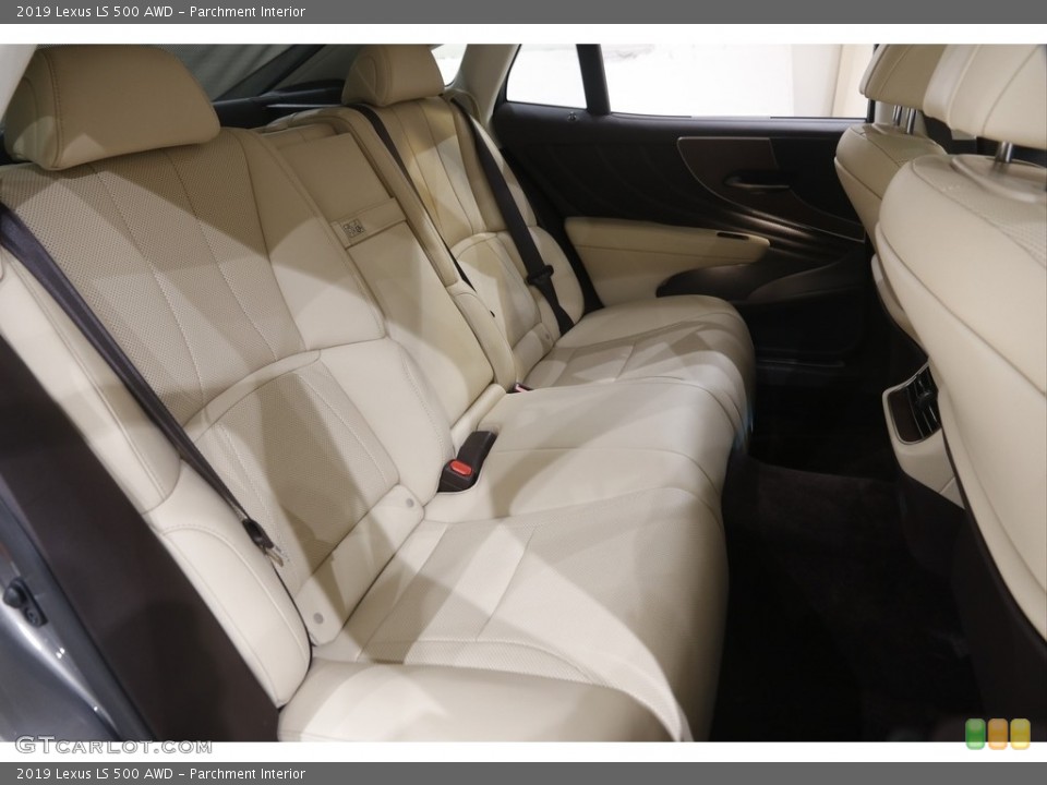 Parchment Interior Rear Seat for the 2019 Lexus LS 500 AWD #145083999