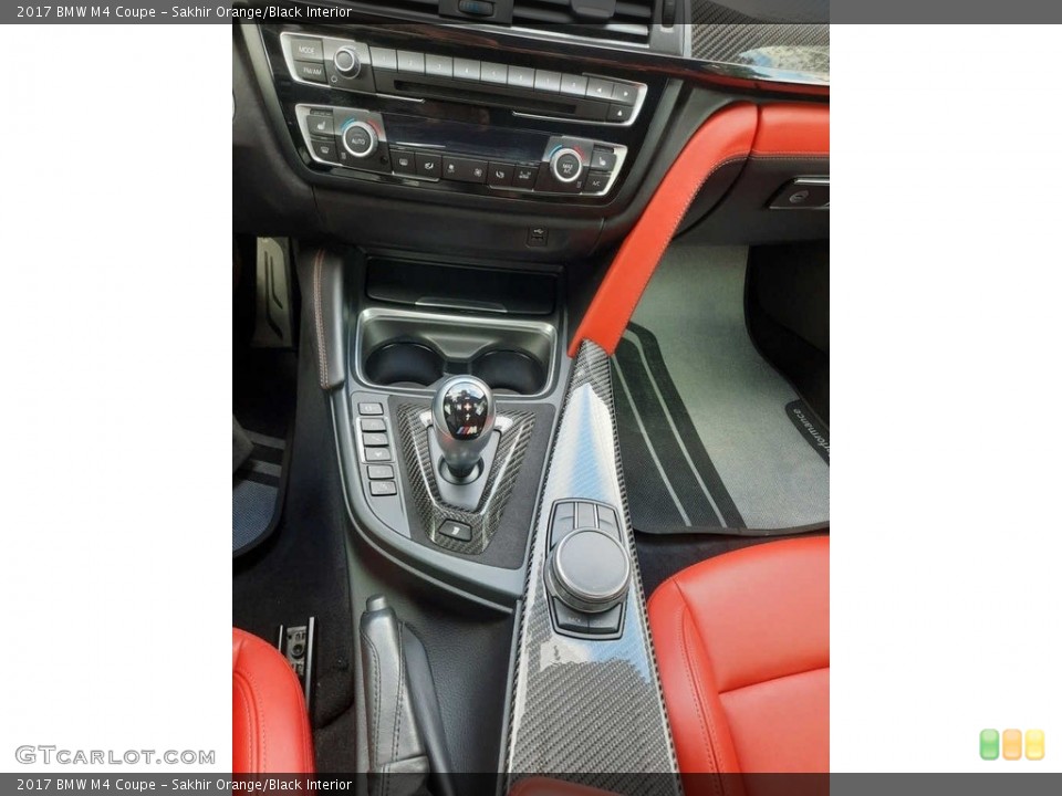 Sakhir Orange/Black Interior Transmission for the 2017 BMW M4 Coupe #145087065