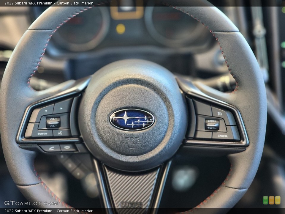 Carbon Black Interior Steering Wheel for the 2022 Subaru WRX Premium #145087074