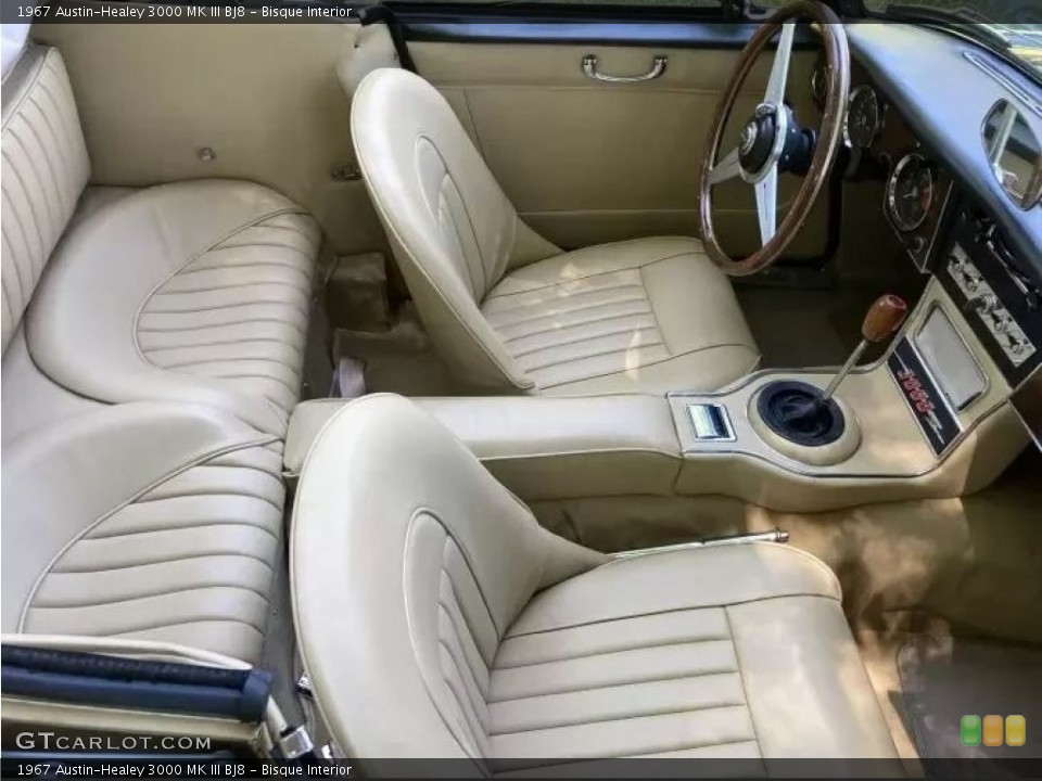 Bisque 1967 Austin-Healey 3000 Interiors