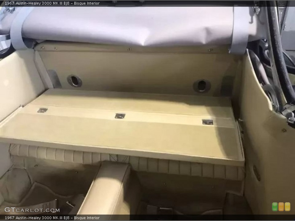 Bisque Interior Rear Seat for the 1967 Austin-Healey 3000 MK III BJ8 #145088758