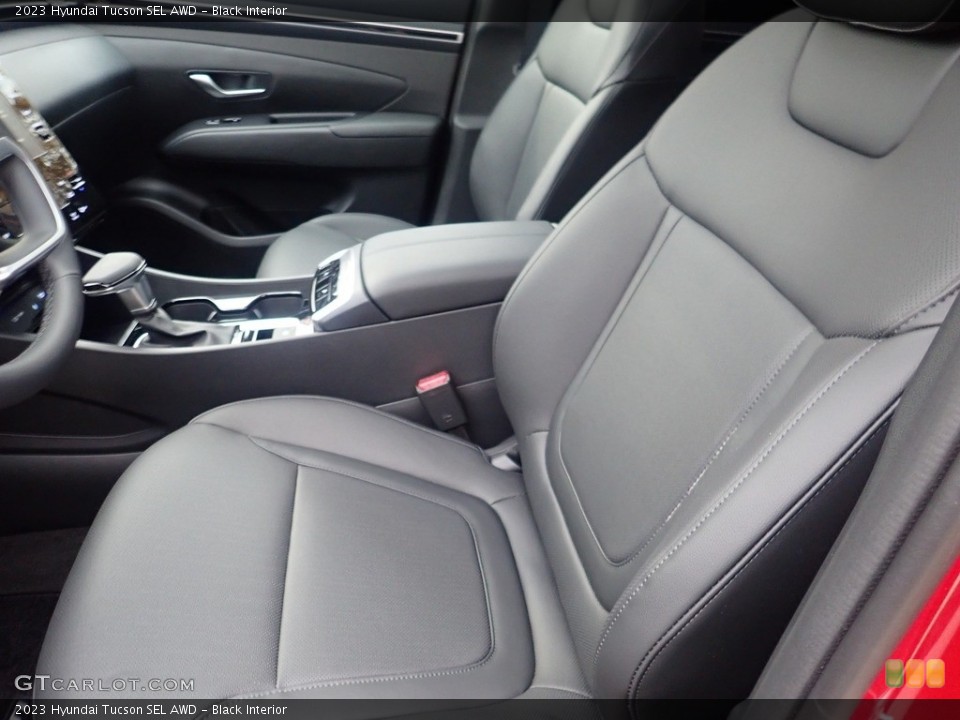 Black Interior Front Seat for the 2023 Hyundai Tucson SEL AWD #145090299