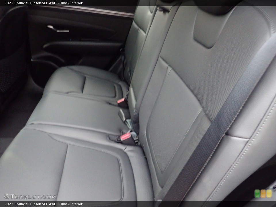 Black Interior Rear Seat for the 2023 Hyundai Tucson SEL AWD #145090320