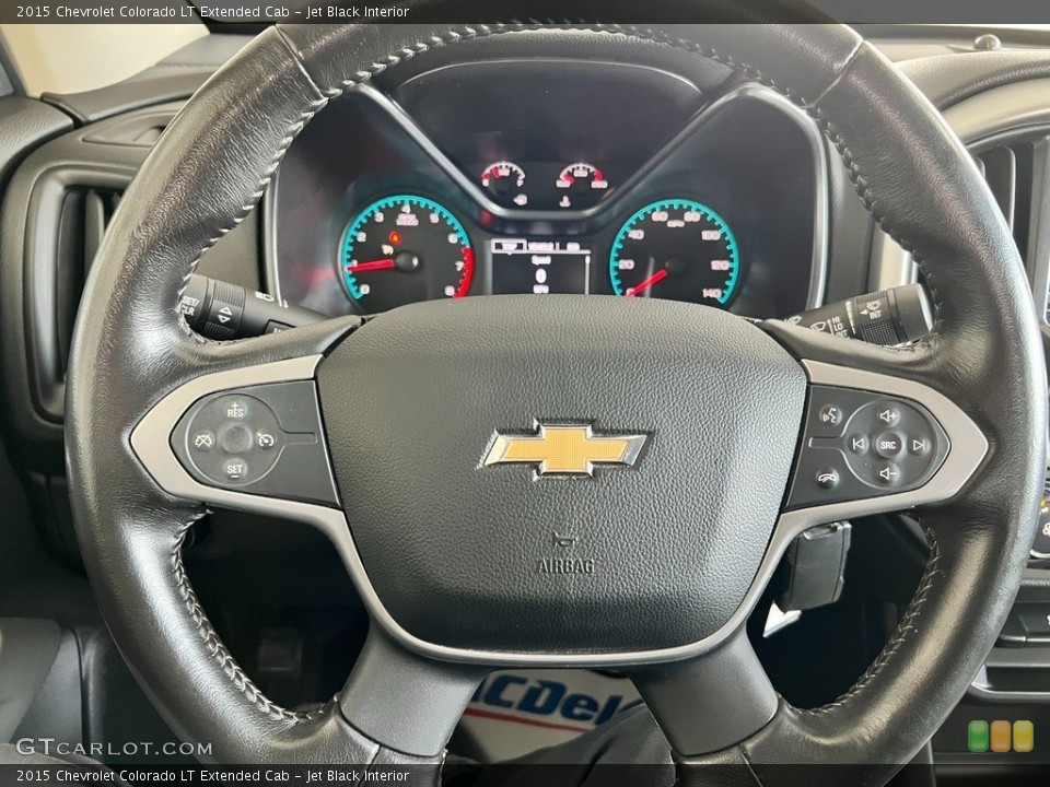 Jet Black Interior Steering Wheel for the 2015 Chevrolet Colorado LT Extended Cab #145094186
