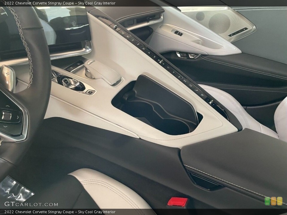 Sky Cool Gray Interior Controls for the 2022 Chevrolet Corvette Stingray Coupe #145094847