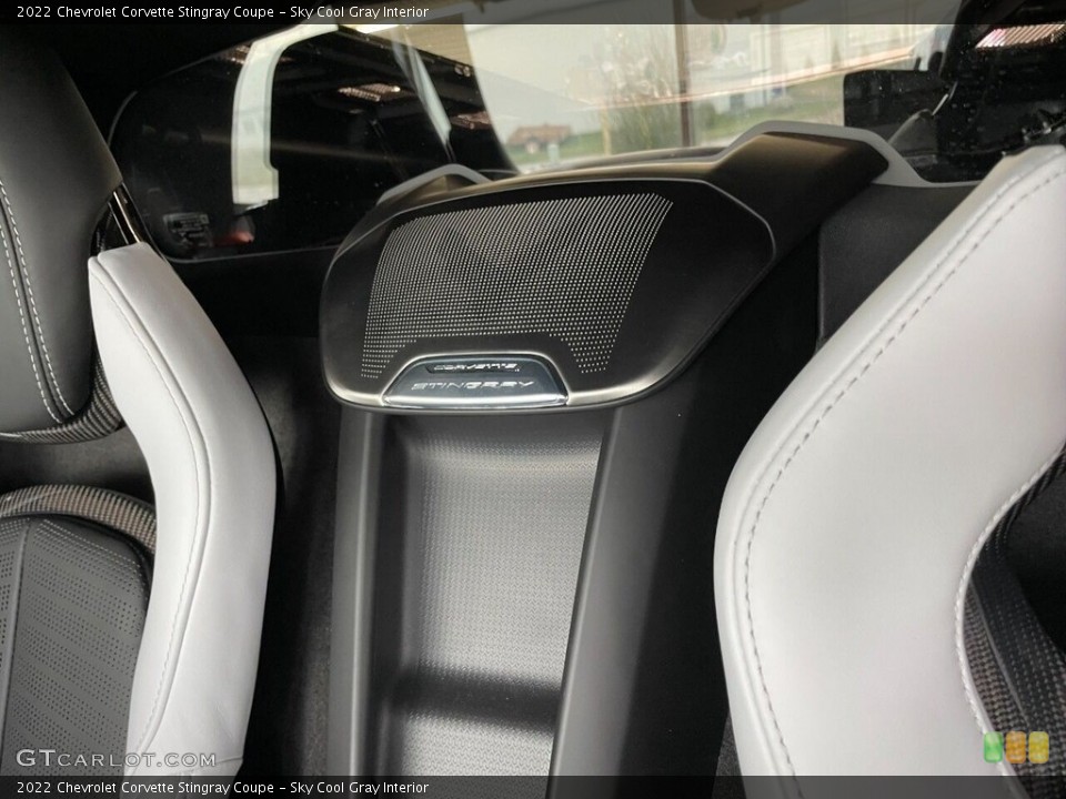 Sky Cool Gray Interior Audio System for the 2022 Chevrolet Corvette Stingray Coupe #145094865