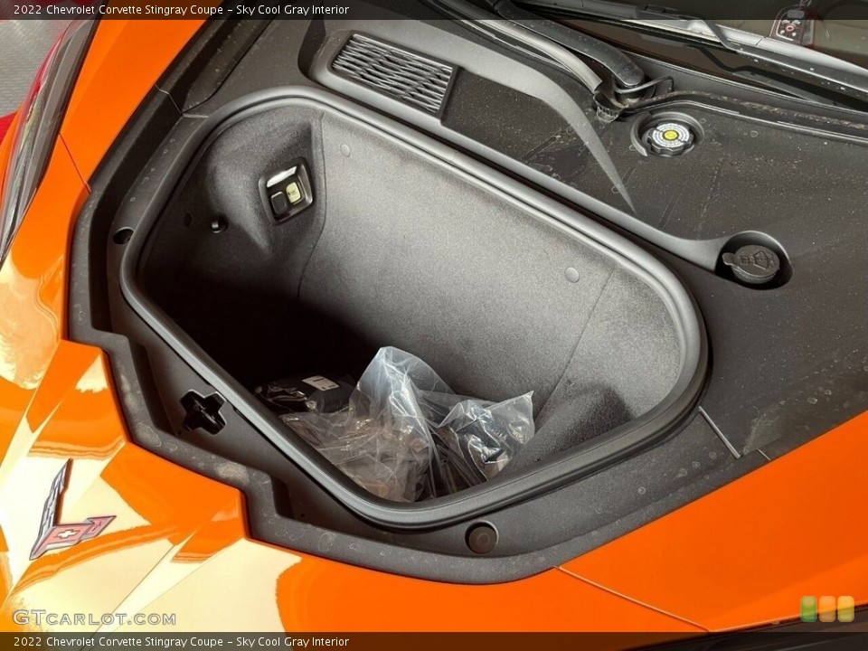 Sky Cool Gray Interior Trunk for the 2022 Chevrolet Corvette Stingray Coupe #145094922