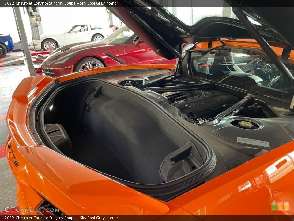 Sky Cool Gray Interior Trunk for the 2022 Chevrolet Corvette Stingray Coupe #145095144