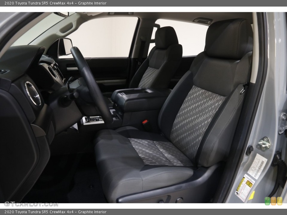 Graphite Interior Front Seat for the 2020 Toyota Tundra SR5 CrewMax 4x4 #145096116