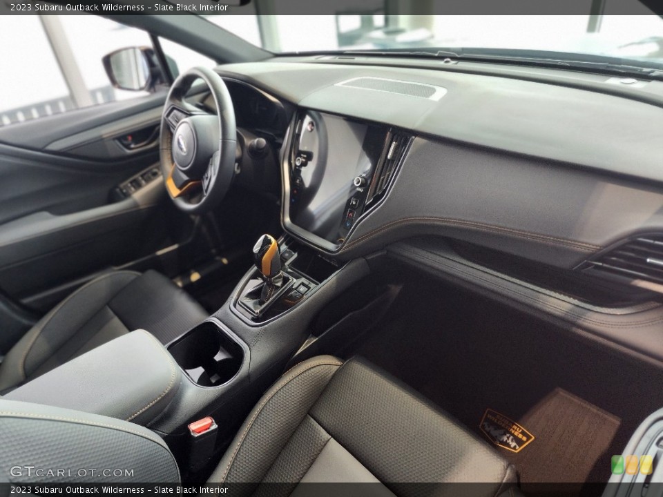 Slate Black Interior Dashboard for the 2023 Subaru Outback Wilderness #145096455