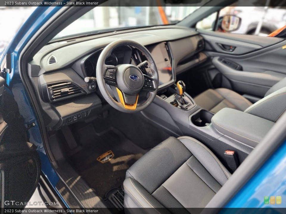 Slate Black Interior Photo for the 2023 Subaru Outback Wilderness #145096509