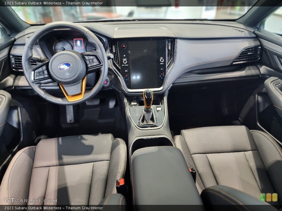 Titanium Gray Interior Photo for the 2023 Subaru Outback Wilderness #145096578