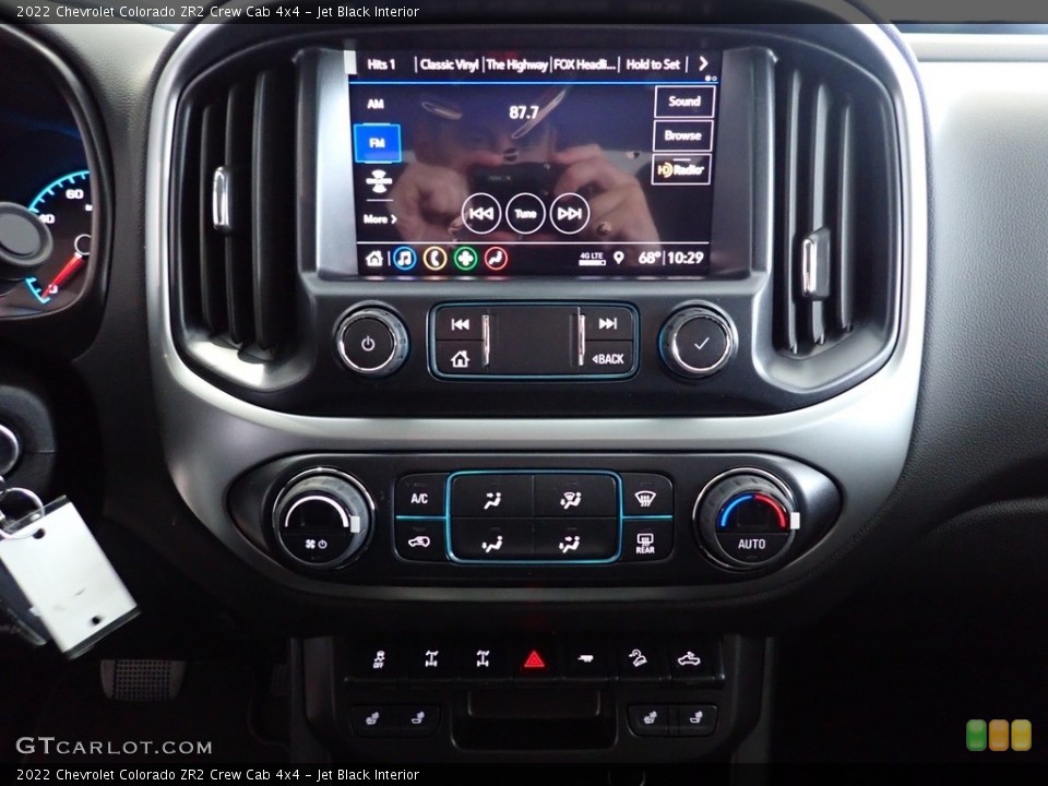 Jet Black Interior Controls for the 2022 Chevrolet Colorado ZR2 Crew Cab 4x4 #145096851