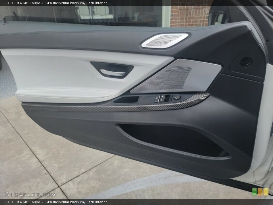 BMW Individual Platinum/Black Interior Door Panel for the 2013 BMW M6 Coupe #145099956